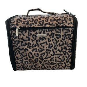Travelon Hanging Toiletry Bag, Leopard Print, Like New